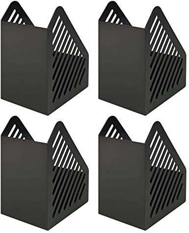 helit H6361095-4 - Stehsammler DIN A5 „the tower gate“, schwarz, 4 Stück