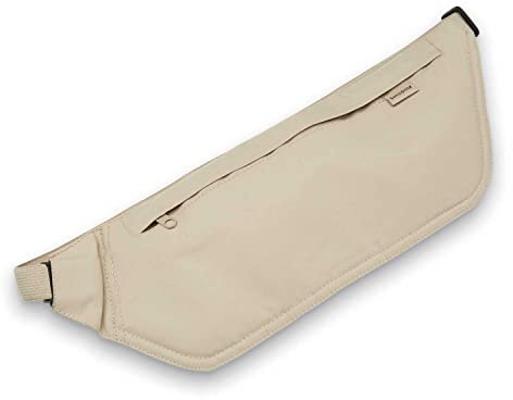 Samsonite RFID Security Waist Belt, Cream, One Size