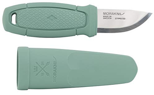 Morakniv Eldris Light Duty rostfritt stål utomhuskniv med sheath, 2,3 tum