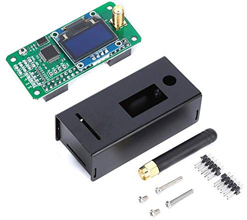 Módulo de Punto de Acceso, Hotspot Board + Antena Soporte UHF VHF Soporte D-STAR P25 para 3 y 0 W(Hotspot Board + Antenna+ Display+ Shell)