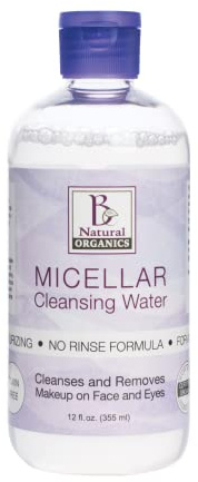 Be Natural Organics Micellar Water 12 Oz (341 ml)