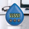 Reloj digital de baño impermeable, reloj de ducha, temporizador, temperatura, humedad, temporizador de cuenta regresiva, reloj de pared con ventosa para colgar
