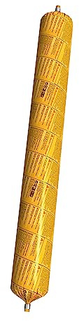 SIKA - Mastic-colle pour tuiles - Sikaflex 155 Tuiles - Terre Cuite - 400ml | Mastic-colle souple polyuréthane - Réparation et collage de tuiles - Tous types de tuiles