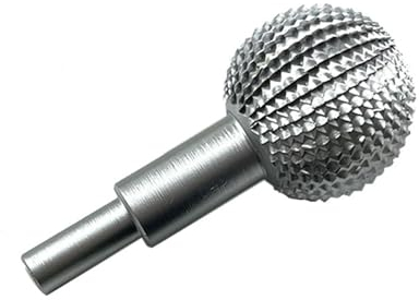 Ball Gouge for Wood Carving, Ball Grinding Head for Wood Carving and Sanding, Spherical Cutters, Diameter 40 mm Ball Rasp (Silver)
