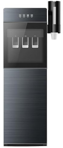 Distributore di acqua calda e fredda 3 in 1, caricamento dal basso da 5 galloni, ideale per casa/ufficio/caffè/tè/bar/dormitorio, con portabicchieri