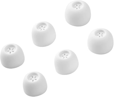 Ersatz-Ohrstöpsel aus Silikon, für In-Ear-Kopfhörer, 4 Innenlöcher, 4 mm, 3 Paar