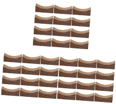 SHOWERORO 36pièces Repose-baguettes Bois Au Style Support Élégant Pour Baguettes Cuillères Et Couteaux Décoration De Table Pour Dîners Et Repas