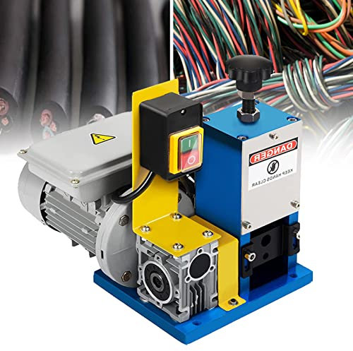 Máquina pelacables eléctrica 0.06-0.98 in, herramienta pelacables portátil Pelacables de 4 canales Herramienta de bricolaje para el reciclaje de mejoras para el hogar y más