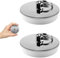 2 Stück Badewannenstöpsel, 42-46MM Stöpsel Badewanne, Spüle Abfluss Stöpsel, Spültisch Stopfen mit Haken, Gummi Stöpsel für Spülbecken, für Schwimmbäder, Badewannen, Waschbecken