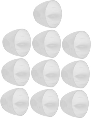 BESTonZON 10 Pezzi Tappi Di Ricambio in Plastica Per Bottiglie a Bocca Larga, Coperchi Antipolvere e Anti-perdita Per Uso Domestico e Viaggi, Chiusura Sicura e Compatibile Con Bottiglie Di Latte