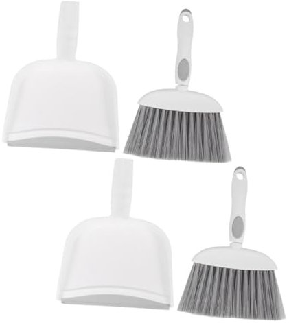 Plumero,Plumero Mini escoba recogedor Cepillo for teclado Mini escoba y recogedor Cepillo de limpieza pequeño Cepillo for detalles de automóviles Escoba y recogedor pequeños Recogedor de mano Escoba f