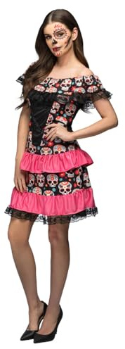 Boland - Costume da adulto Senora Lorena, costume per adulti, costumi di carnevale, Halloween, Dia de los Muertos, Death Day Messico