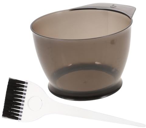 PACKOVE 2stücke Professionelles Haarfärbe Farbschale Und Pinsel Wiederverwendbar Diy Haartönungswerkzeug Für Friseure Und Salon Langlebiges Plastik Für Präzises Färben Und Unkomplizierte a