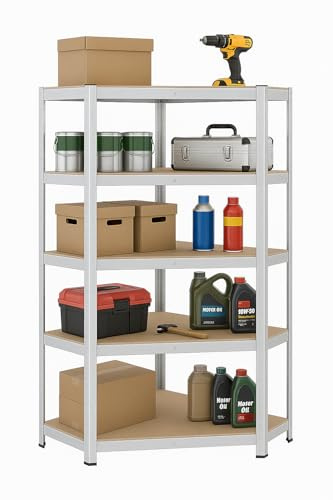 Pro&Basics Eckregal Schwerlastregal 175KG Fachlast 180x90x40x40 Metallregal Kellerregal 875KG