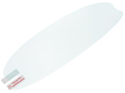 FOYTOKI Pellicola Antiappannamento per Casco Protezione da e UV Film Trasparente per Visiera con Comfort Ottimale Condizioni Umidità