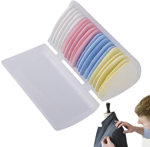 Générique Gesso per sarto, gesso in tessuto, strumento per la tracciatura dei vestiti, gesso triangolare cancellabile | Forniture per sarti, sarti professionisti, designer