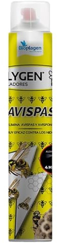 Insecticida Avispas y Avisperos Interior y Exterior 750ml | Antiavispas incluida Asiática | Spray de Gran Alcance | Acción Inmediata Profesional y Duradera