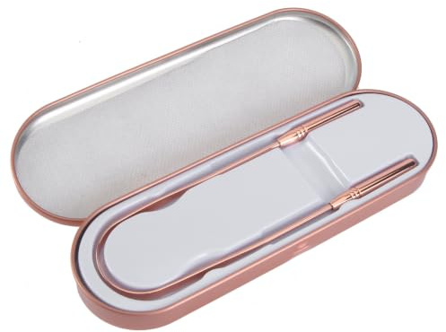 GRIRIW Kit Pulisci Lingua in Rame Design Unico Pulitore per Lingua Facile da Pulire Incluso Packing Box