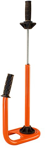 Profi Handabroller für Stretchfolie 450-500 mm orange Metall