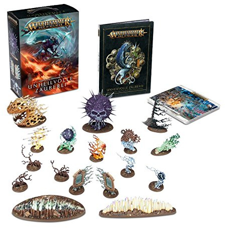 Games Workshop - Warhammer Age of Sigmar: Unheilvolle Zauberei - Brettspiel - Fantasy Strategy - Fantasy - TABLETOP-GAME - Karton - Adult - 144+ - 180+ - 180