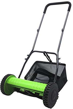 AIZYR Cortacésped Manual Manual, con 30 Cm De Ancho De Corte Altura De Corte Ajustable