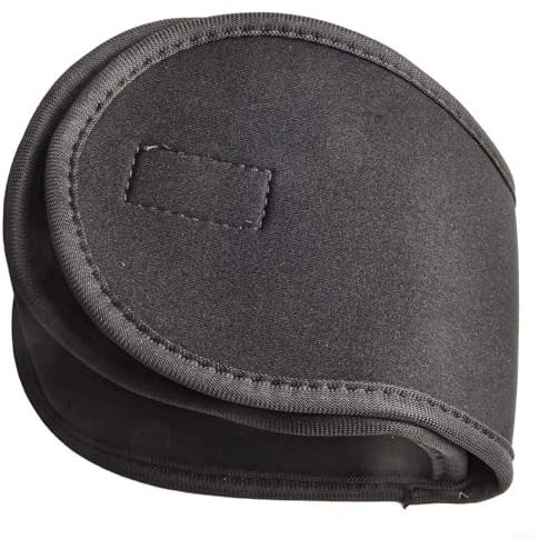 SPORTARC Neopren-Angelrollen-Tasche, Anti-Extrusions-Schwammfach, verstellbare Öffnung, Material, Wie abgebildet, M
