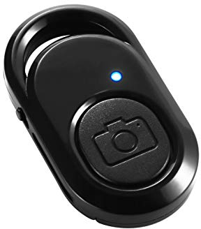 HITSLAM Télécommande Bluetooth, Obturateur de Caméra avec Technologie sans Fil Bluetooth Compatible avec iPhone/Samsung/Huawei/BLU/Motorola (iOS et Android), Bracelet Bracelet Inclus