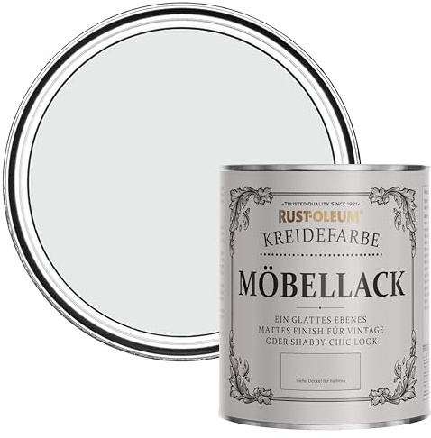 Rust-Oleum Grey Upcycled Furniture Paint in Chalky Finish - Monaco Mist 750ml