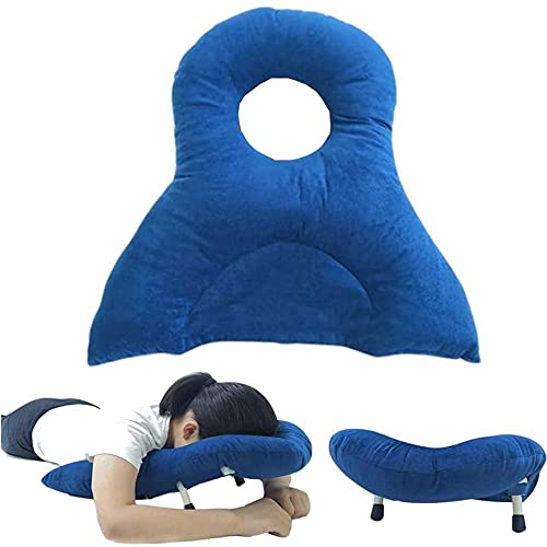 vikitim Almohada Boca Abajo para Dormir Boca Abajo Cabeza Almohadas De Apoyo Almohada Boca Abajo Desprendimiento De Retina Durante La Recuperación