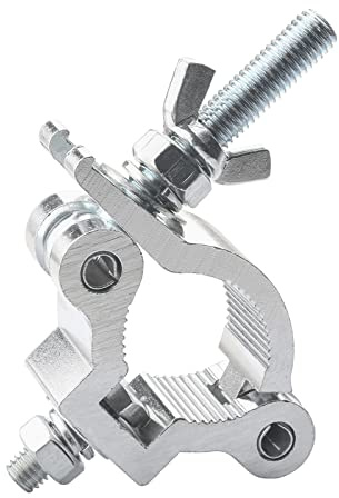 Clamps for Lights Stage Lighting Accessories, Lighting O Clamp Dj Light Pole Clamp Quick Release Truss Clamp, Half Coupler Hanging Bracket Stage Light Clamp Moving Head Light Hooks for Truss 38mm-42mm