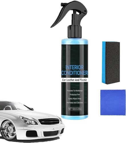 EXQST Leder Conditioner Touch Up Spray und Reiniger Auto Leder Reiniger Autositz Polsterreiniger Ledermöbel Politur und Reiniger
