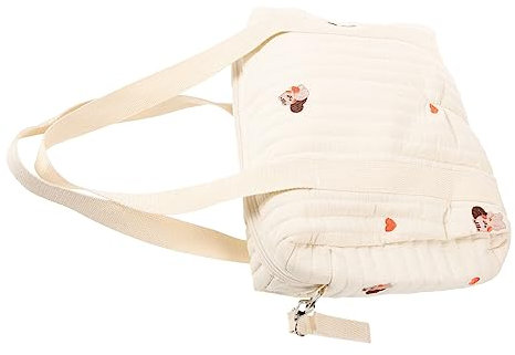BIUDECO Bolsa De Portátil Para Carro De Mochila De Algodón Doble Correa Para Viajes y Almacenamiento Al Aire