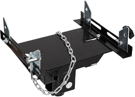 Xiuganpo Adaptador de Gato de Transmisión, Adaptador de Gato de Transmisión de Capacidad de Carga de 6600 Libras, Adaptador de Gato de Acero de Servicio Pesado para Automóviles de