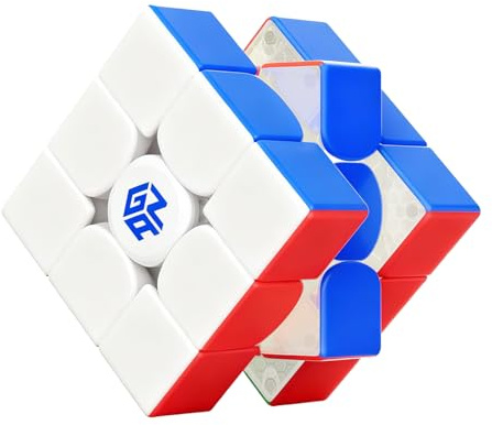 GAN 16 Maglev Zauberwürfel 3x3, Magnetisch Professionelles Speed Cube, UV | Original Speedcube für Wettkämpfe, Lernspielzeug Geschenk für Kinder, Anfänger + Erwachsene, Puzzle Würfel Flaggschiff