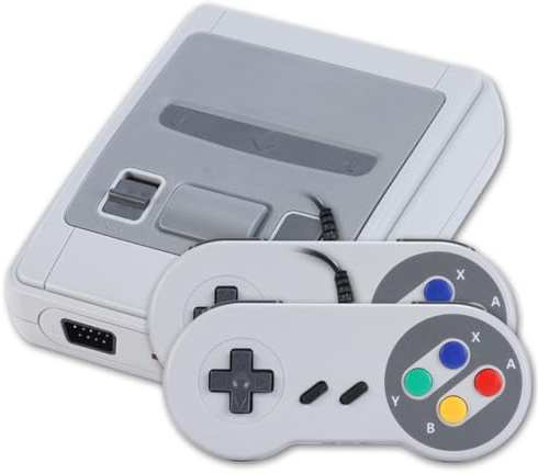 bergxperten Manette rétro SNES USB – Gamepad classique – Ergonomique, durable, idéale pour enfants, amis et soirées rétro gaming