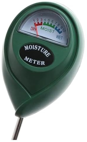 RIEGOPRO - Misuratore di umidità del suolo per piante - igrometro analogico con sonda - Controllo irrigazione per giardino, giardino e interno