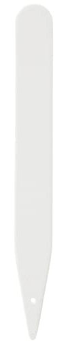 Merriway® BH05682 (100 Pcs) White Plastic Plant Labels, 150 mm (6 Inch) - Pack of 100 Pieces