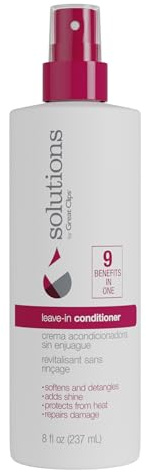 GREAT CLIPS Solutions Nourishing Leave-In Conditioner | 8oz Spray | Detangles and Hydrates Hair