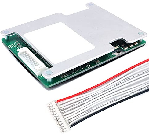 DollaTek Placa de protección de PCB 35A 36V BMS con Balance y disipador de Calor para celda de batería de Iones de Litio Li-Ion 18650 Li-Ion