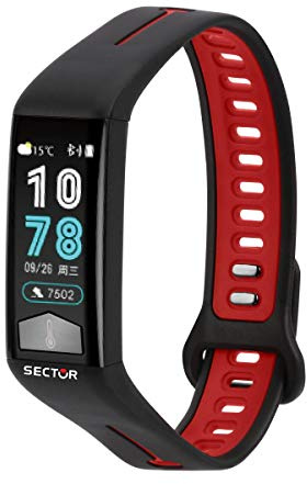 Wristwatch Smartwatches Fashion da uomo mid-34328, Nero, striscia