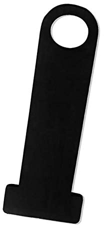 POFET 1 paio di chiusura per casco moto aperto/integrale con fibbia a sgancio rapido per Yamaha Honda nero