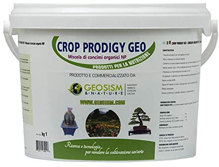 Crop Prodigy 1/3 mm (1 kg), engrais granulé pour bonsaï, plantes et fleurs
