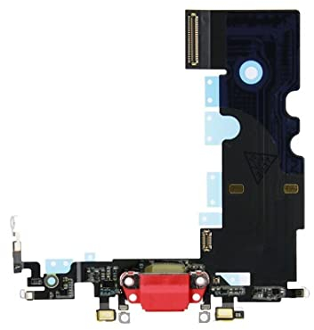 OnlyTech - Internal Charging Connector, Microphone and Antenna Replacement for iPhone SE 2020 Red