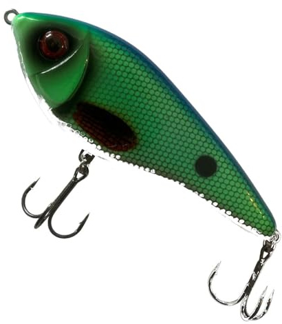 Westin Swim Glidebait - Jerkbait, Farbe:Bluegrass, Länge/Gewicht/Schwimmverhalten:12cm / 53g / suspending