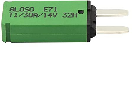 Leistungsschalter, DC 14 V, 5 A, 7,5 A, 10 A, 15 A, 20 A, 30 A, automatische Rückstellung, Mini-Geldautomaten-Leistungsschalter, Flachsicherung for Auto, LKW, Boot mit automatischer Wiederherstellung