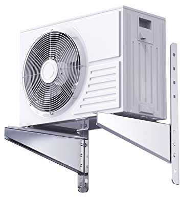 Universal Ac Window Air Conditioner Support Bracket, 304 Stainless Steel Wall Mount A/C Safe Support Bracket Weatherproof Heavy Duty Ac Unit Mounting Bracket, Support Condenser Up To 990 Lbs