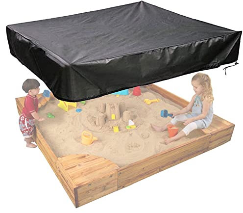 Copertura impermeabile per mobili da giardino, in tessuto Oxford 210D, resistente, per proteggere sabbia e giocattoli, ideale per piscine e aree giochi per bambini