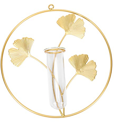 Milisten 1pezzi Vaso Da Parete Appeso in Vetro Per Coltivazione in Acqua Vaso Decorativo Moderno Da Interno Per Fiori Fioriera Da Muro Per Soggiorno Casa Ufficio e Ristorante