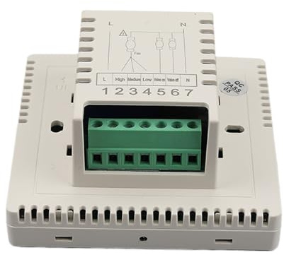 Thermostats Pour Maison - Contrôleur de Système de Chauffage au Sol,Affichage LCD Contrôleur de Température Précis pour Installation de Chauffage de la Chaudière dans le Salon et les Pièces Intérieure