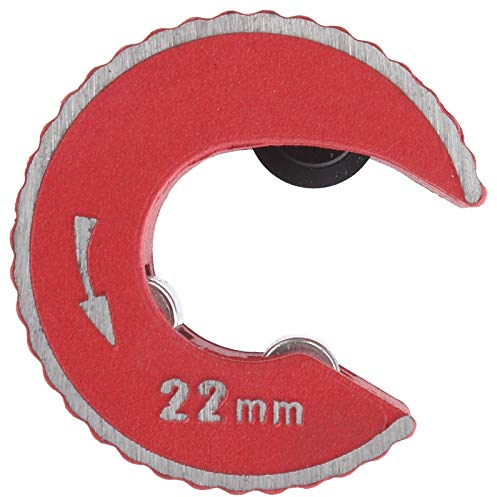 Coupe-Tube, Coupe-Tube à Cliquet pour Tuyau en Cuivre pour éliminer Les Bavures Externes, Coupe-Tube en Cuivre en Alliage de Zinc pour Tuyau en Cuivre de 22 Mm